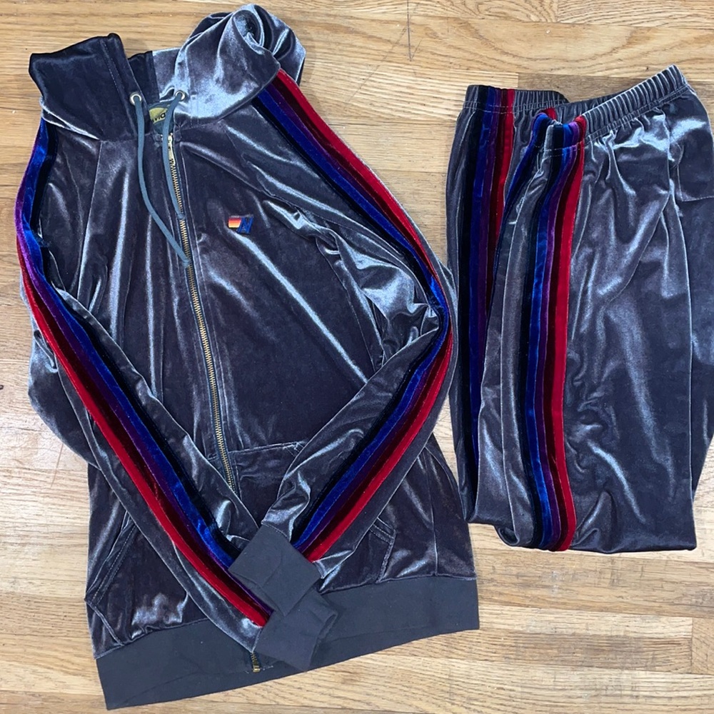 Aviator Nation Velour Set